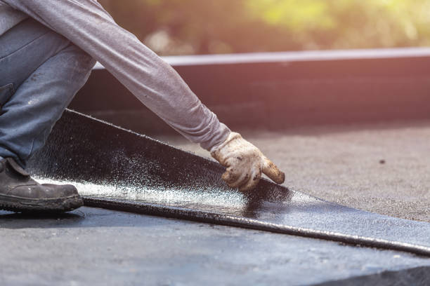Professional Waterproofing technician working in Moundville, AL